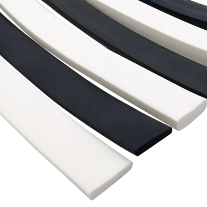 High Temperature Heat Resistant Silicone Rubber Strip Sponge Foam Sealing 2*20mm