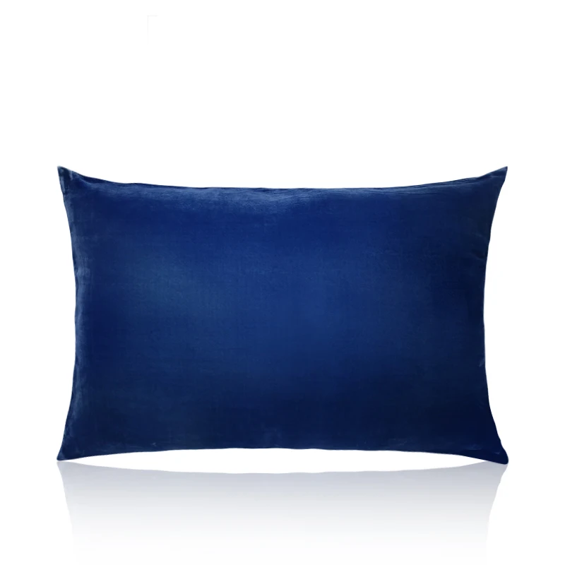 New Arrival Velvet Pillow Case Fabric Make Silk Velvet Pillowcase Set