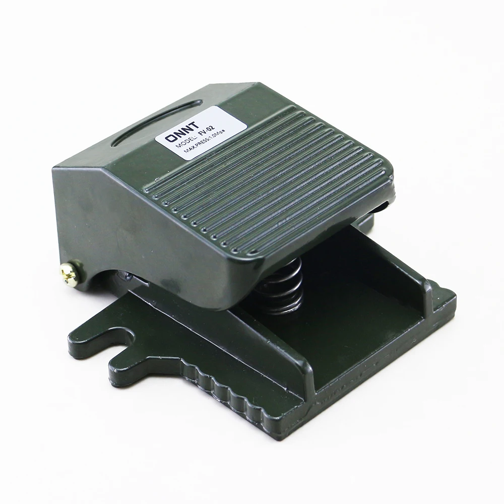 2/2 Way FV-02 Pneumatic Pedal  Switch Valve Pneumatic Air Foot Pedal Control Valve 1/4 Inch