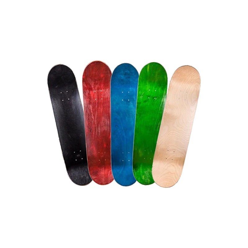 Blank Skate Board 7 Ply Wood Decks Skateboard Wholesale Oem Plain 31*8 Inch Skateboard Parts Outdoor Skateboard Maple Wood 100kg