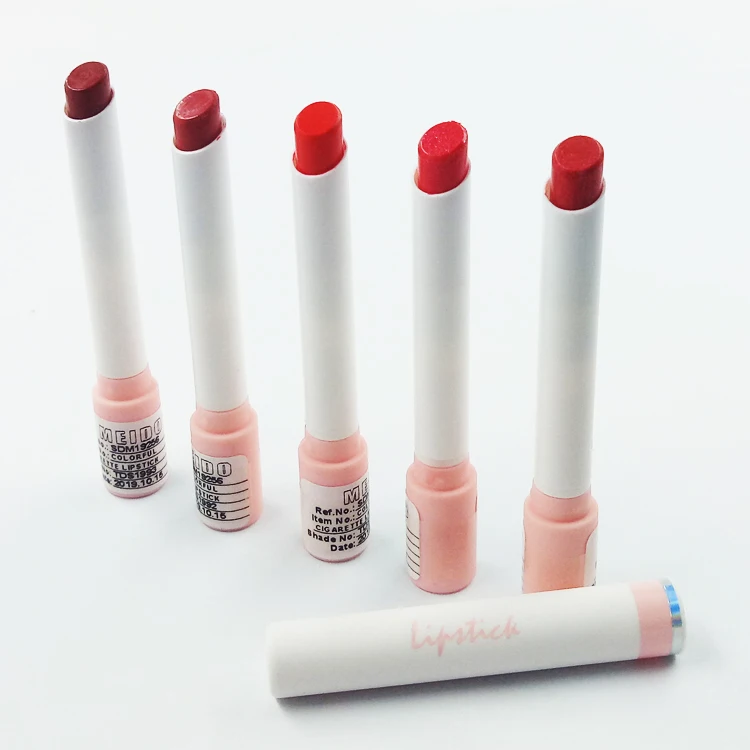 Korean Makeup Matte Lipstick & Liner Pencils Lasting Waterproof Pigments Sexy Red Nude Lip stick