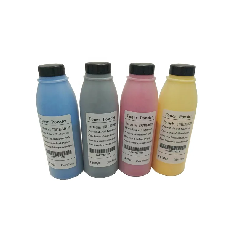 TK8118/M8124  Bluk Copier Color Toner Powder CYKM 4 Color