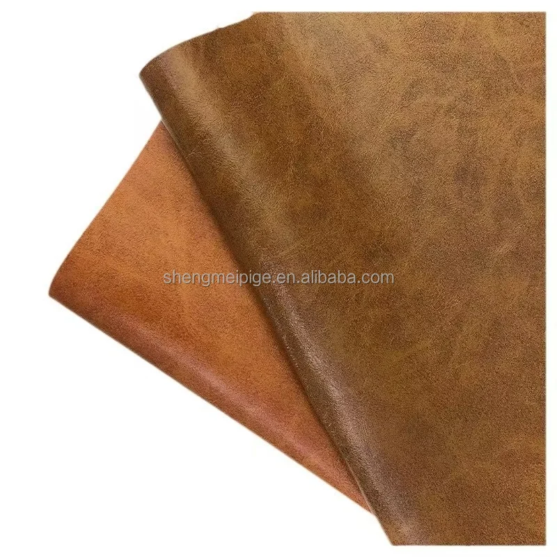 PVC synthetic leather dual color imitation leather fabric is used for medical equipment, car seats, sofa fabrics