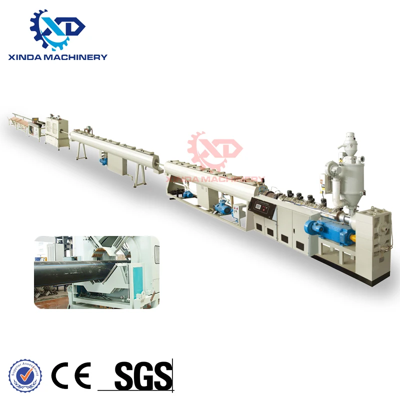Automatic pvc pe plastic medical pipe making machine verified by CE SGS