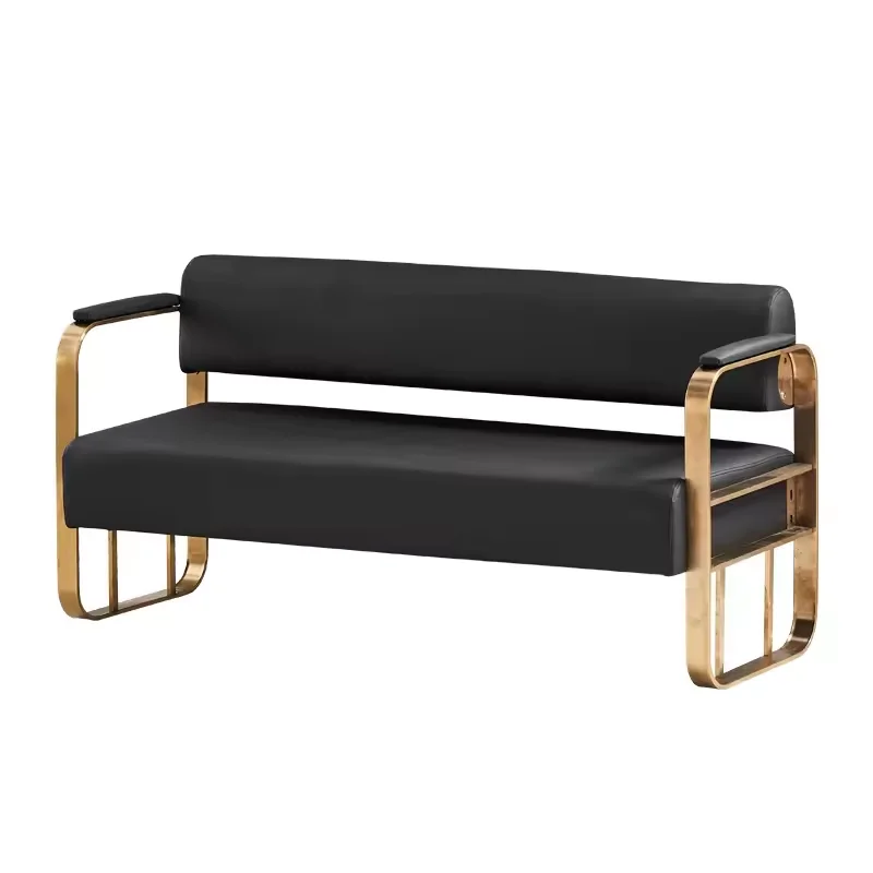 Hot sale solon Waiting Chair Office Reception Chair Hairdressing Bench