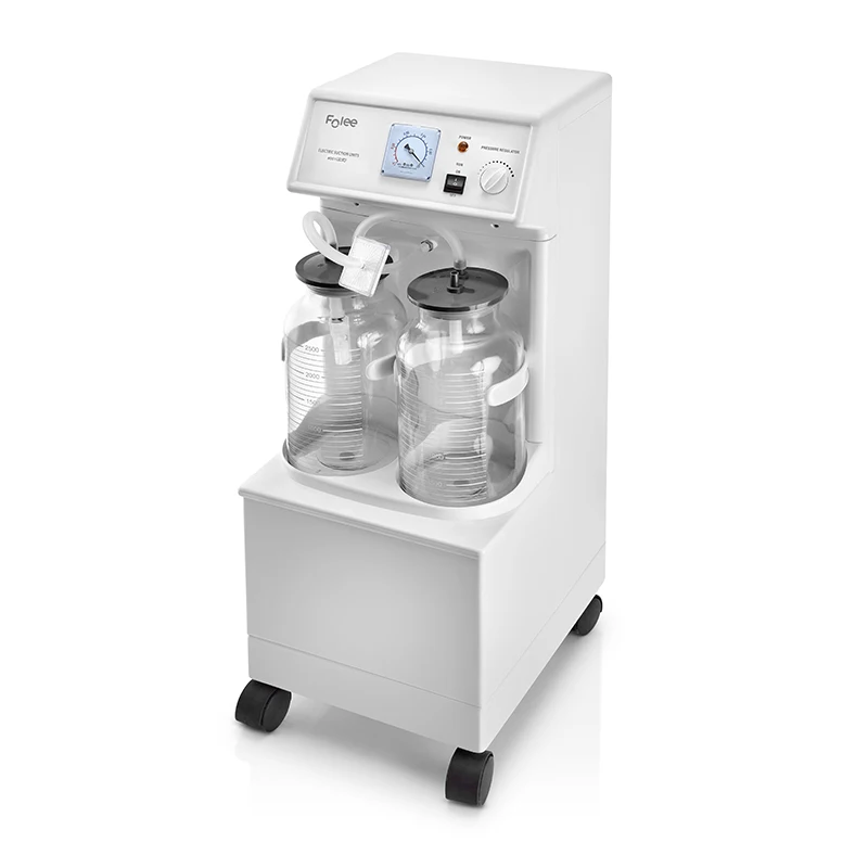
High pressure vacuum aspirator H001 Electric Mobile Suction machine with universal wheels Used For Dental Clinic 