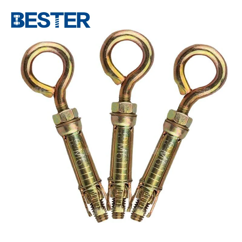 3 pieces fix bolt 3 pcs fix expansion bolt 4 pcs 4 pieces fix bolt with eye