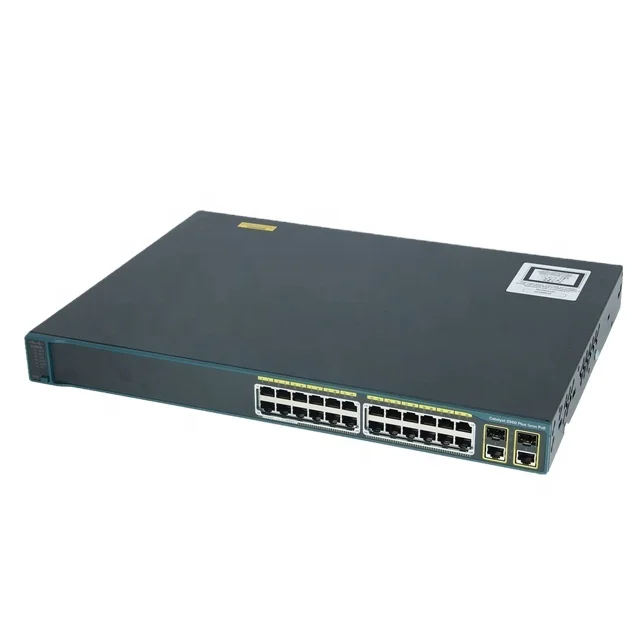 WS-C2960XR-24PD-I Original Cat alyst 2960XR 24port PoE Gigabit Ethernet SFP IP Lite switch