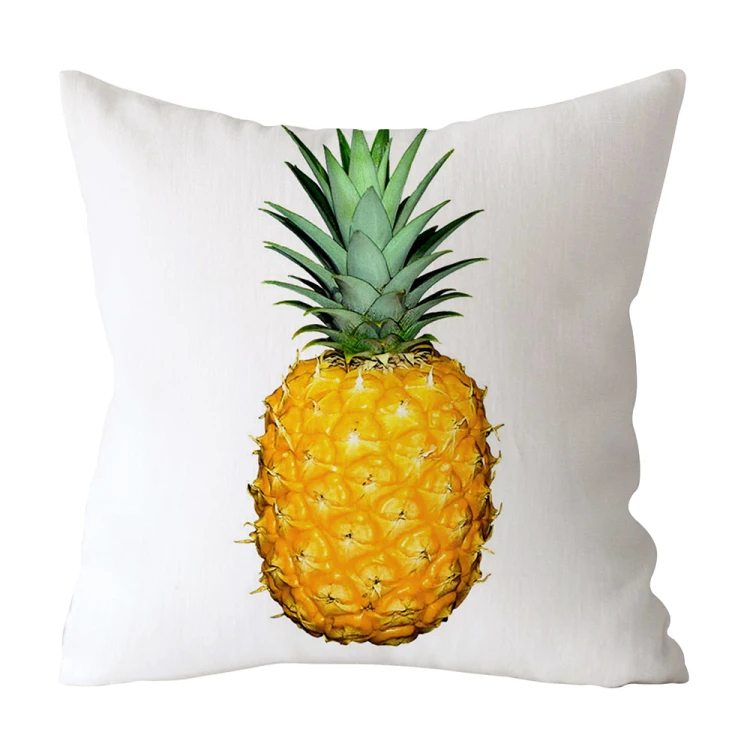 Soft Modern Design Decorative customized printed Cotton Linen cushion pillow case