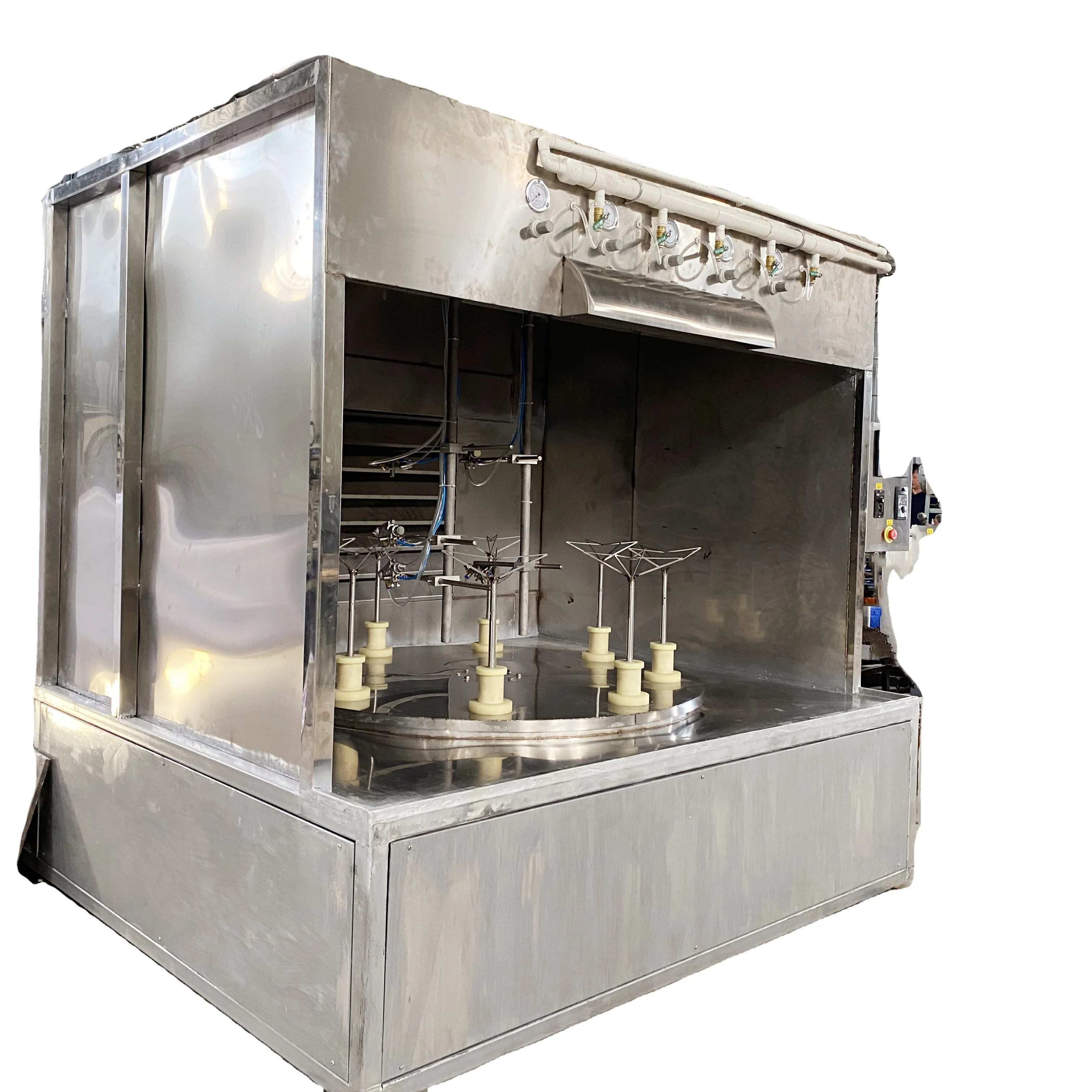 Factory Hot Sale Ceramic Tableware Cups/Bowls/Plates Spray Glaze Cabinet Machine