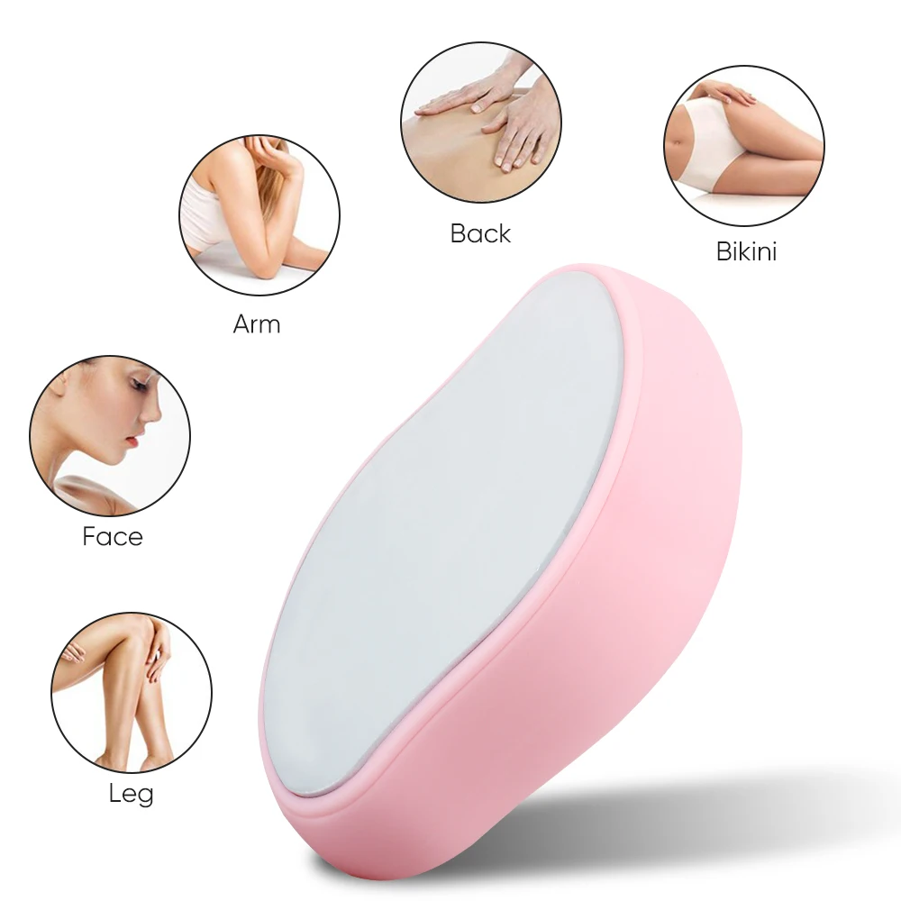 Painless Reusable Body Groomer Hair Remover Fast Easy Skin Exfoliator  Nano Crystal Hair Eraser