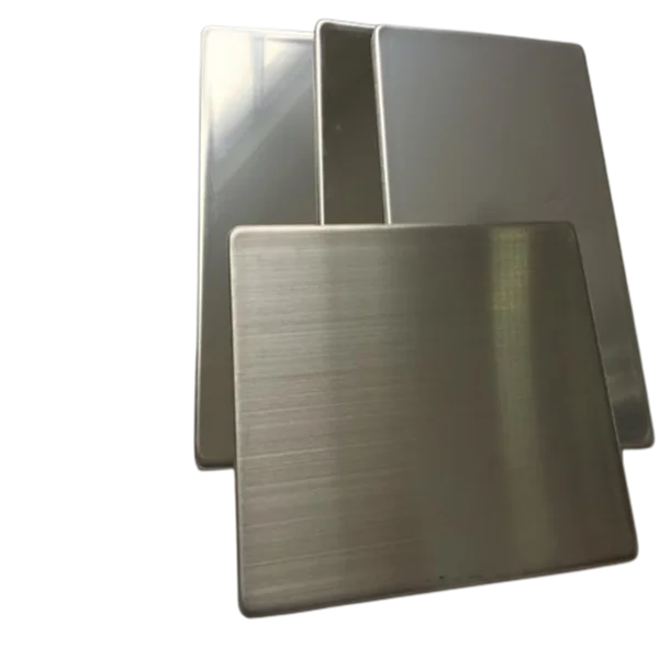 High Gloss Anti Rust Metal facade Alloy panel Stainless Steel Composite Panel For Metal Siding Exterior Wall Cladding