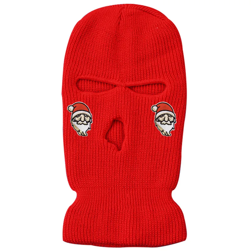 Christmas Elder Keep Warm Balaclava Hip Hop Mask Hat Caps For Ski Bicycle Cycling Beanies Halloween Funny Hats