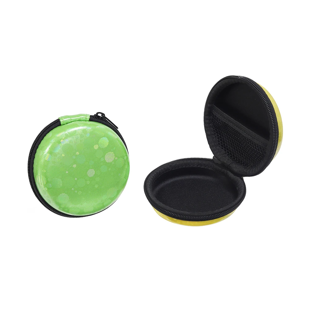 custom case multifunctional organizer hard shell zipper travel storage eva foam tool carry packaging wireless headphone box