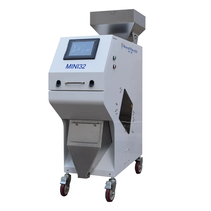32 Chutes Mini roast coffee bean CCD Colour Sorter machine Rice Grain Seeds Sesame pepper Nuts Soya beans peanut color sorter