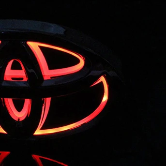  3D/4D/5D Car Tail Rear Logo Badge Emblem LED illuminated Lights Led head logo light for Auto Other Lighting