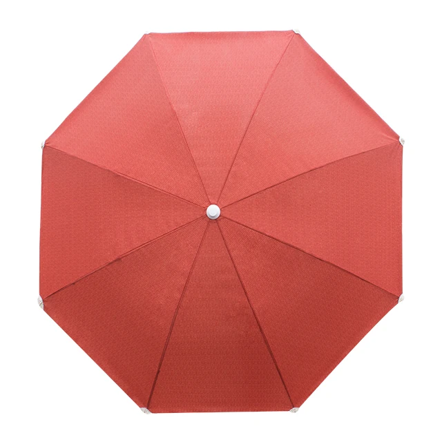 Economical aluminum pole custom print logo umbrella sun beach