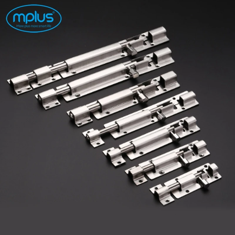 High quality hotel Stainless Steel door latch SS window lock barrel bolt pin tower bolt sliding door bolt lock