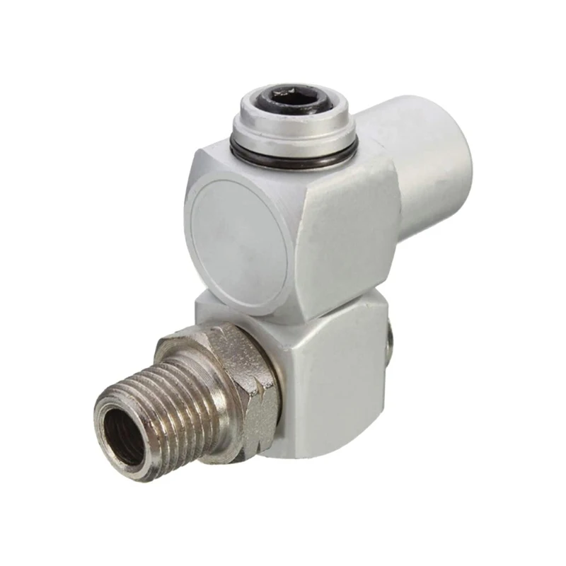 1/4' Male To 1/4' Female 360 Degree Rotating Air Adapter Pneumatic Swivel Joint Coupling Connector