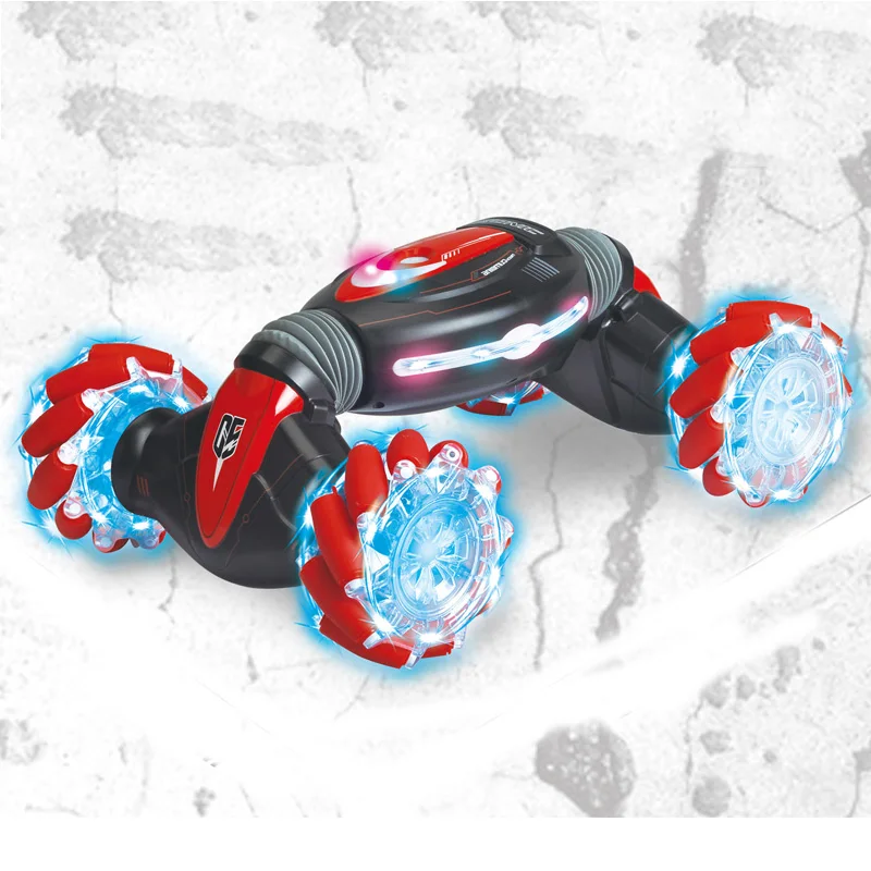 2.4g Remote Control Car 360 Rolling Drift Double Side Running  Rc Twister Hand Watch Control Stunt Rc Car Toy