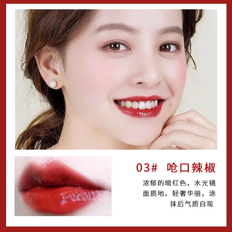 
Liquid Lipstick Pen Lip Stick Gloss Balm Cosmetic Imported Wholesale Makeup Glossy glitter lipstick Glass Transparent Labial 