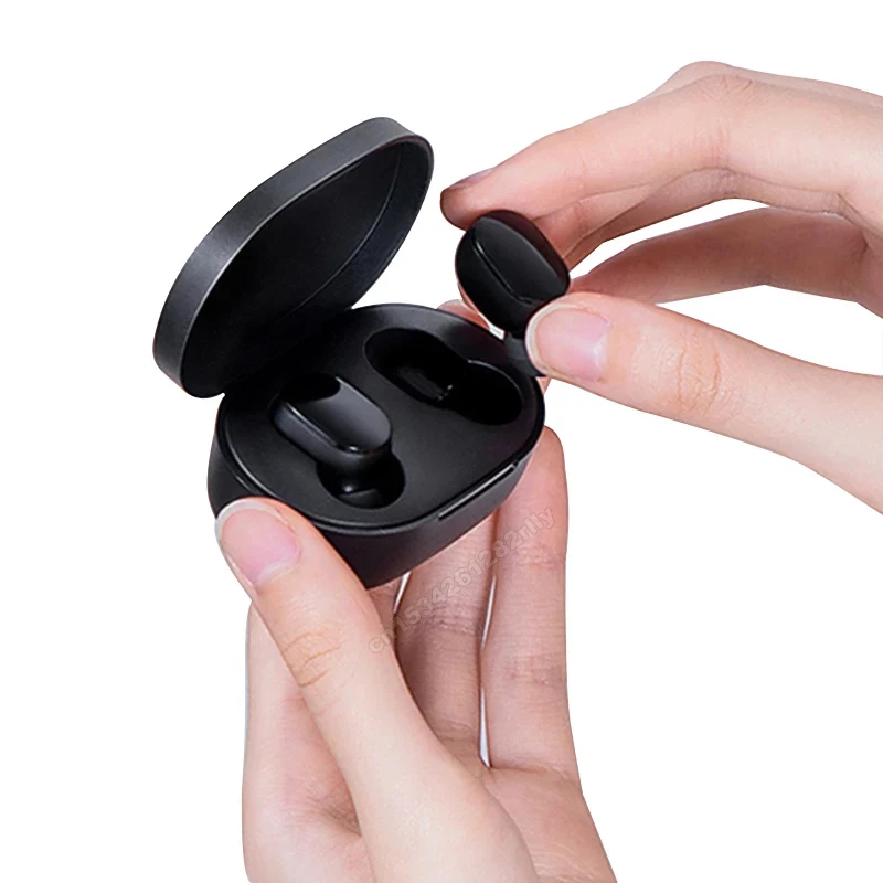 Global Version Xiaomi Mi True Wireless Earbuds Basic 2 Wireless Charging TWS Redmi Airdots 2 In-Ear Stereo Bass Xiaomi Earbuds