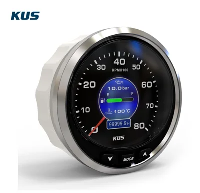
KMG Multifunctional LCD Instrument TFT Gauge with NMEA2000 cables 