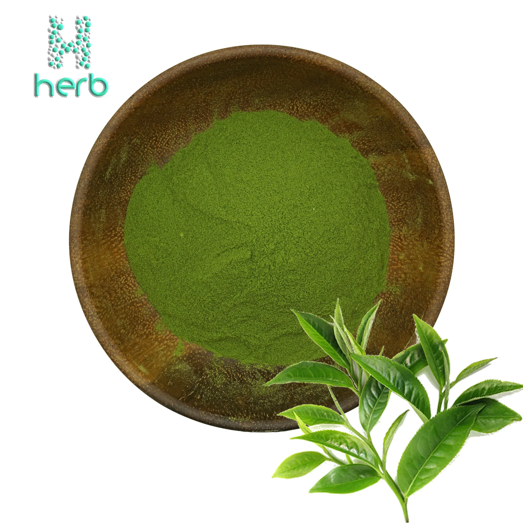 Заводская поставка органический порошок зеленого чая Matcha