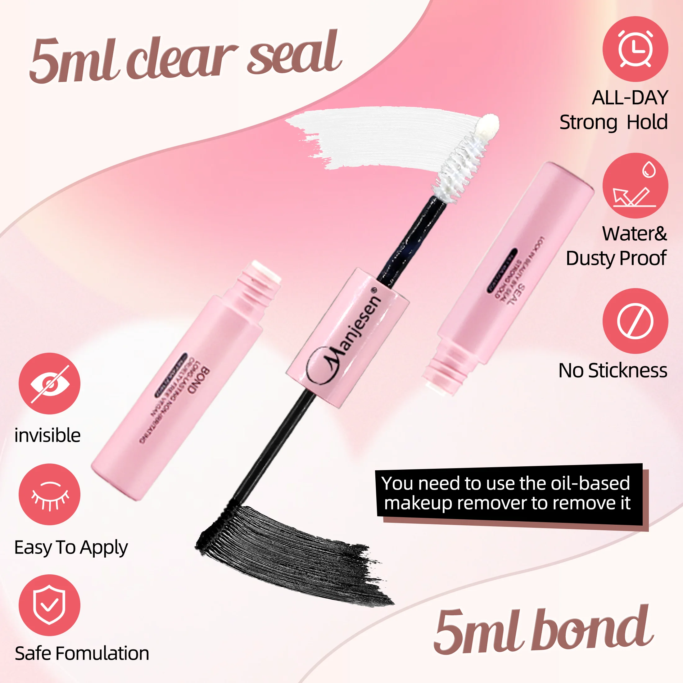 DIY Eyelash Extension DIY Lash Extension Kit Clusters Volume Lashes Set