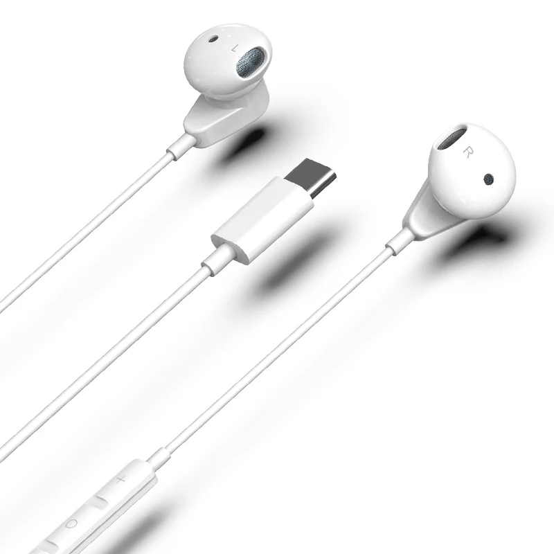 Type C in-ear Earphone with Mic For Huawei For Xiaomi