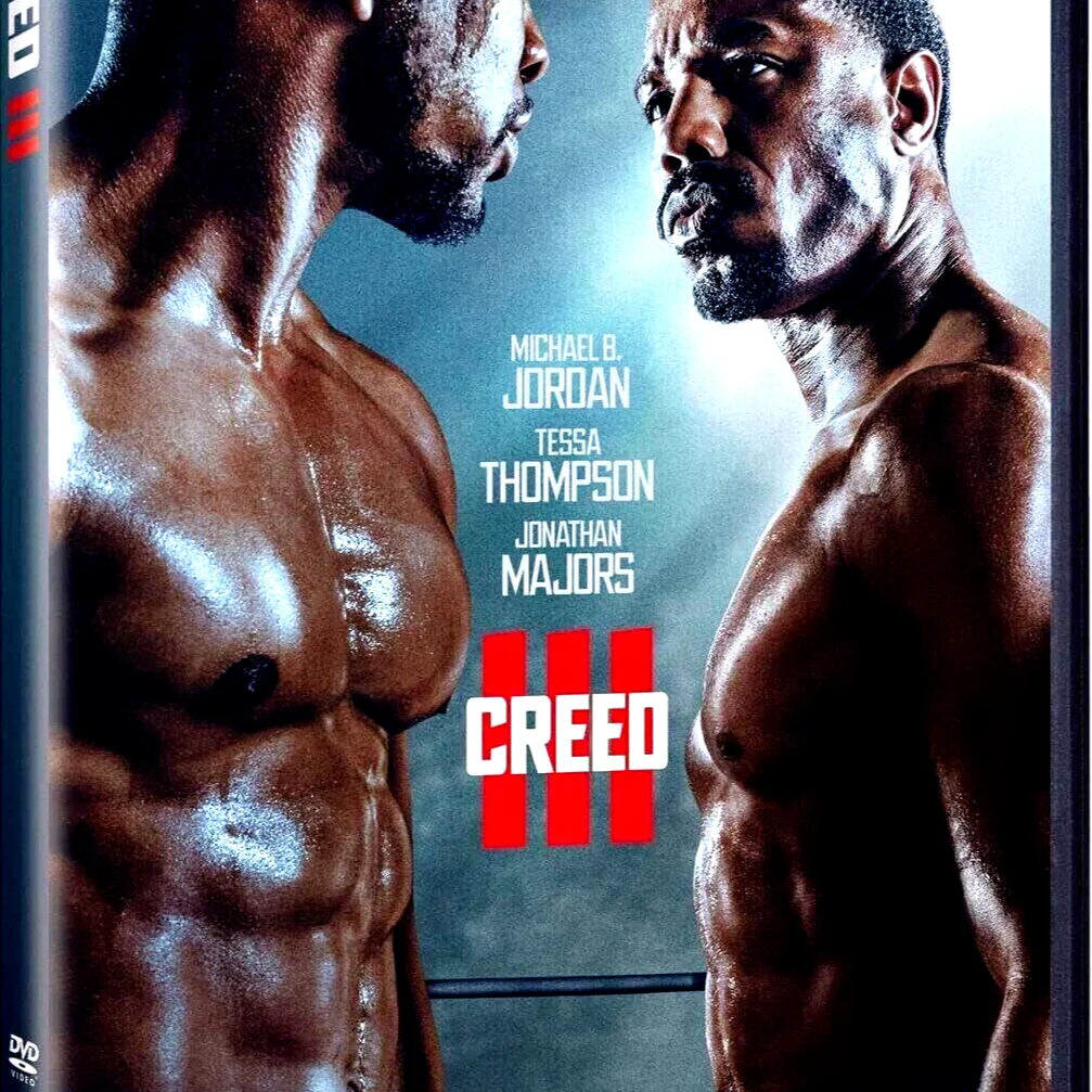 China Manufacturer DVD BOXED SETS MOVIES TV Show Film Disk Duplication Printing Factory CREED III 3 Brand New Sealed