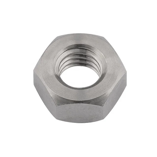 Titanium Nuts M5 M6 M8 Ti Hex Nut for Bicycle Motorcycle Car Fastening Nut