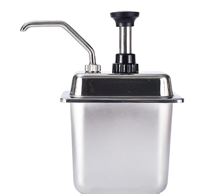 Wholesale Press Type Quantitative Condiment Sauce Dispense Jug Jam Ketchup Bottle. Take Away Sauce Warmer Pump Dispenser