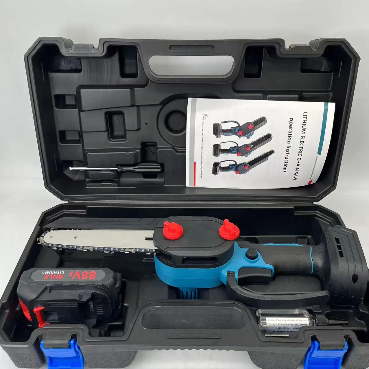 DD3434 цифровой 4-дюймовый 6-дюймовый масляный электрический триммер садовый инструмент цепная пила беспроводная батарейка дерево деревообрабатывающая бензопила