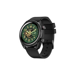 2021 New Product Mens Wrist Smart Watch Black Smart Watch With 2 Buttons