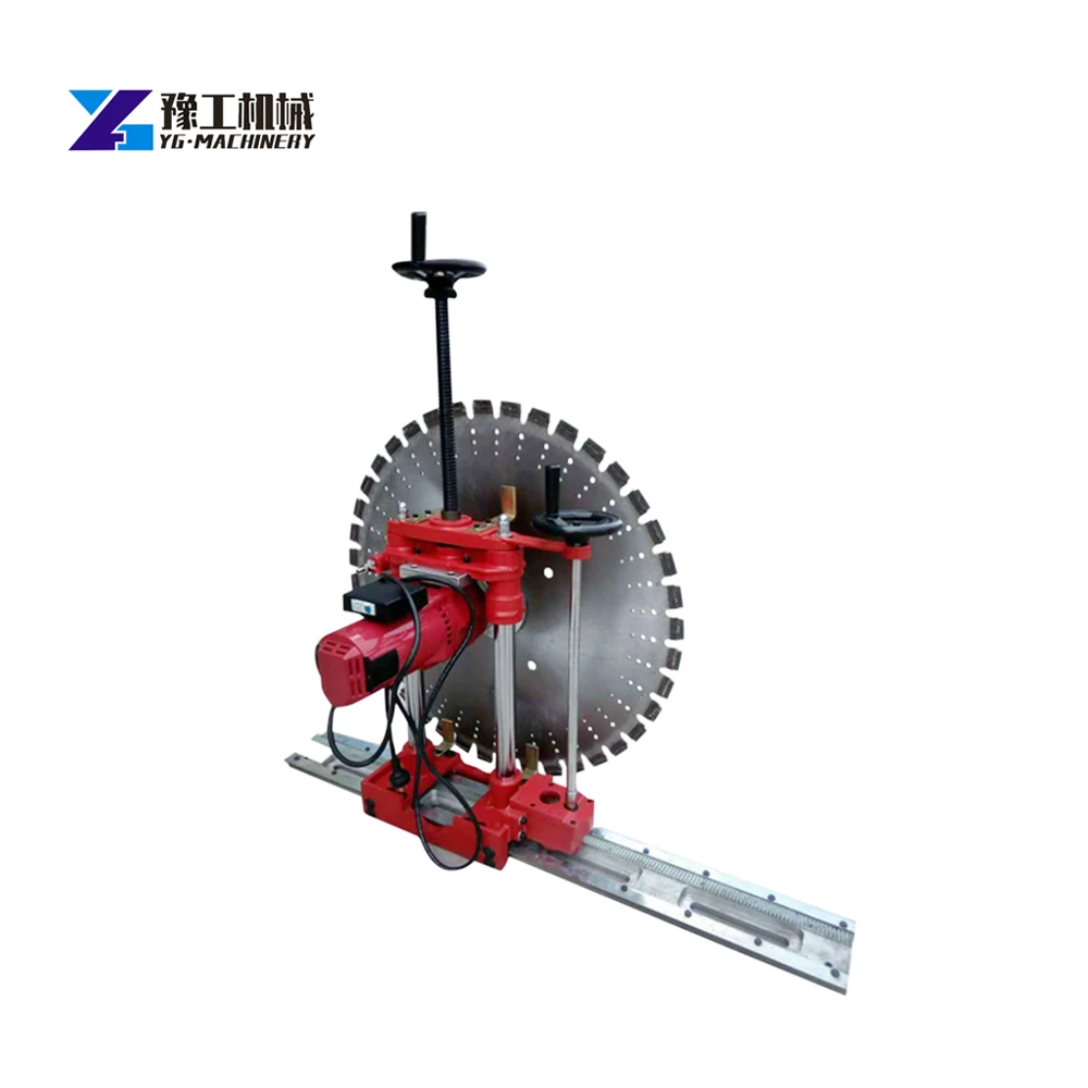 Concrete wall cutting machines drill wall blade cutting machine wall grooving cutting machine