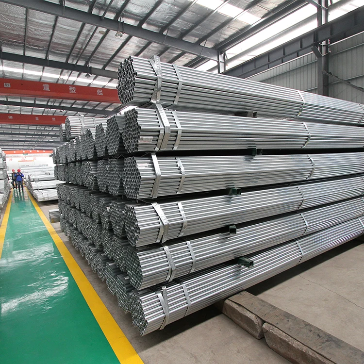 Erw Steel Round Tube Cheap Price Galvanized Iron Pipes For Fencing