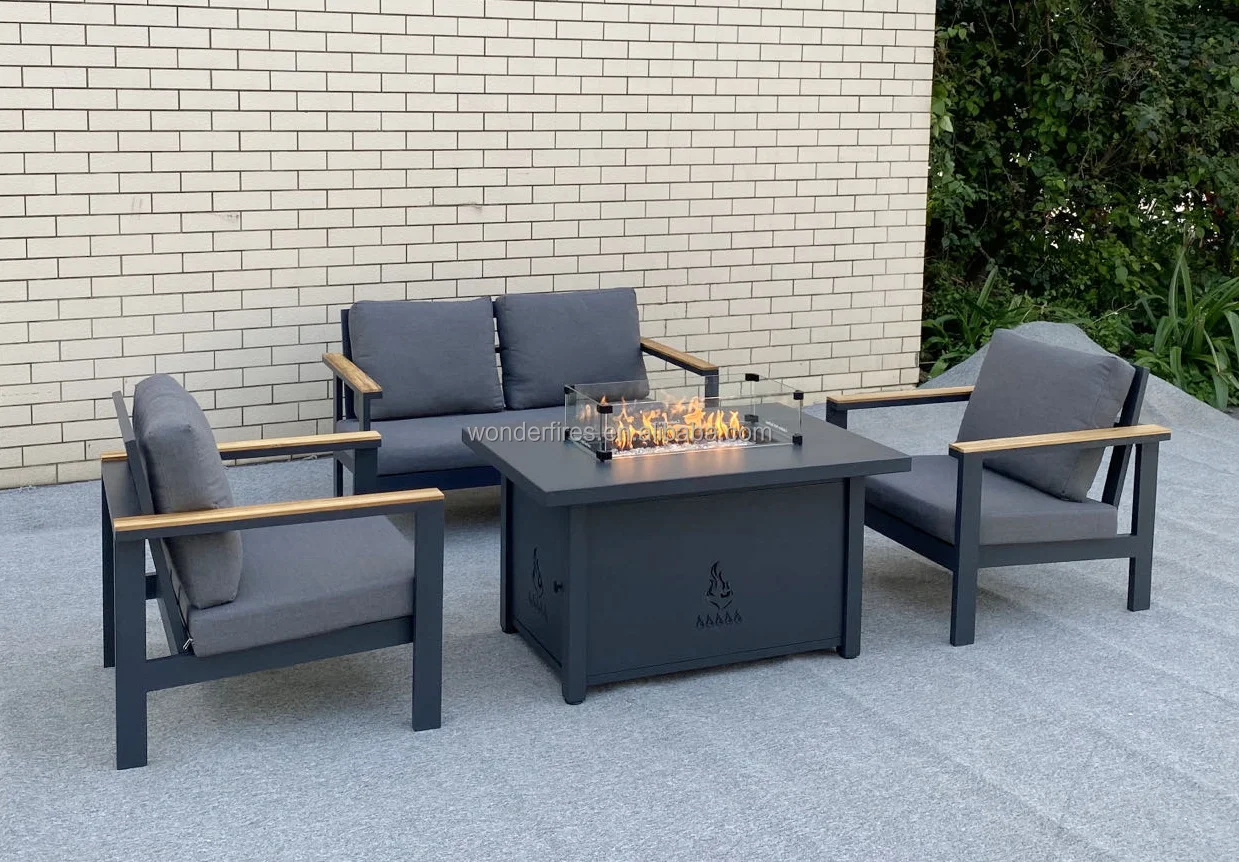 70 cm linear stainless steel drop- in gas fire pit burner