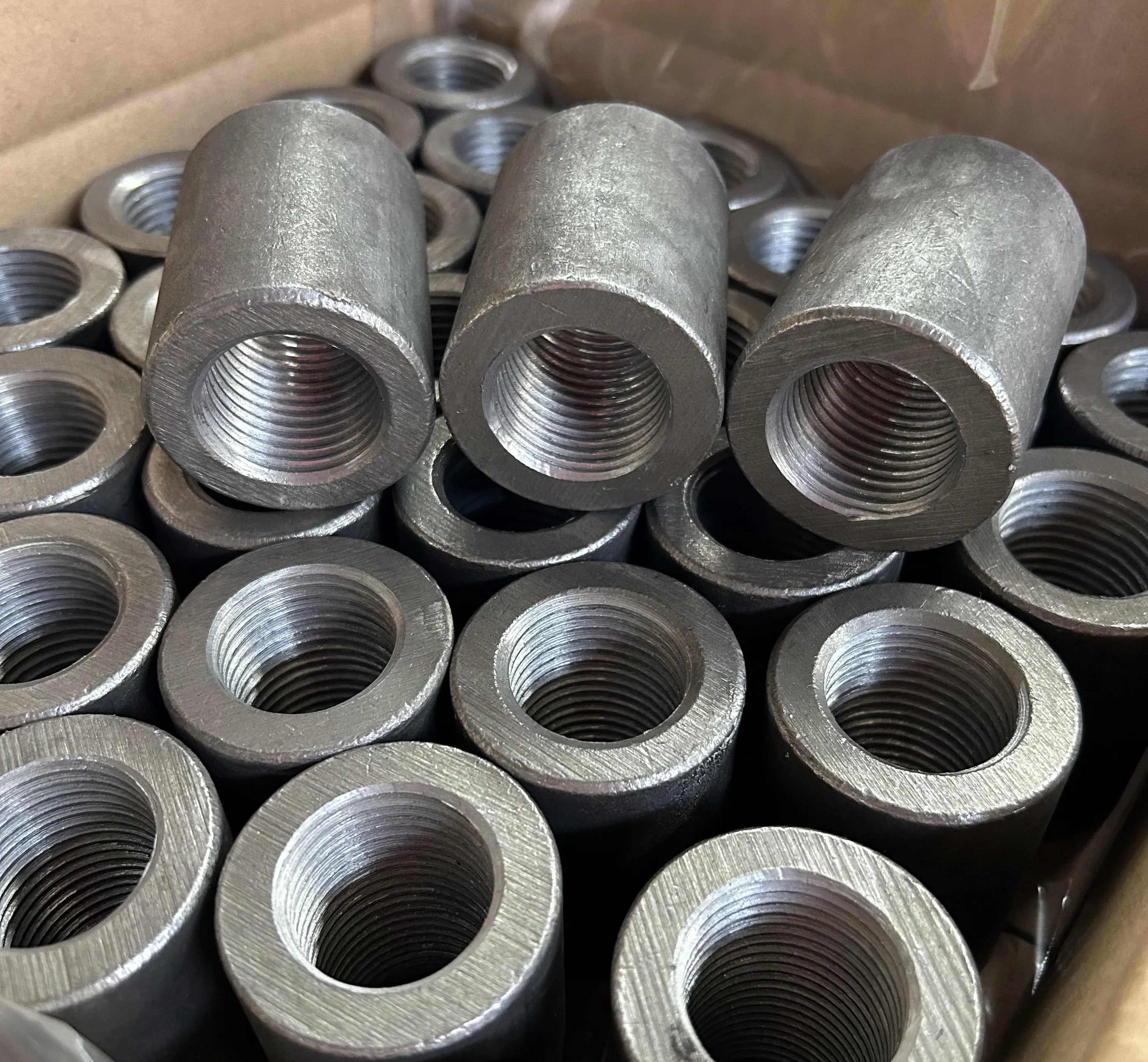 Good Price Traditional Design Style Reinforcing Steel Bar Thread Rolling Rebar Upsetting Forged Rebar Coupler