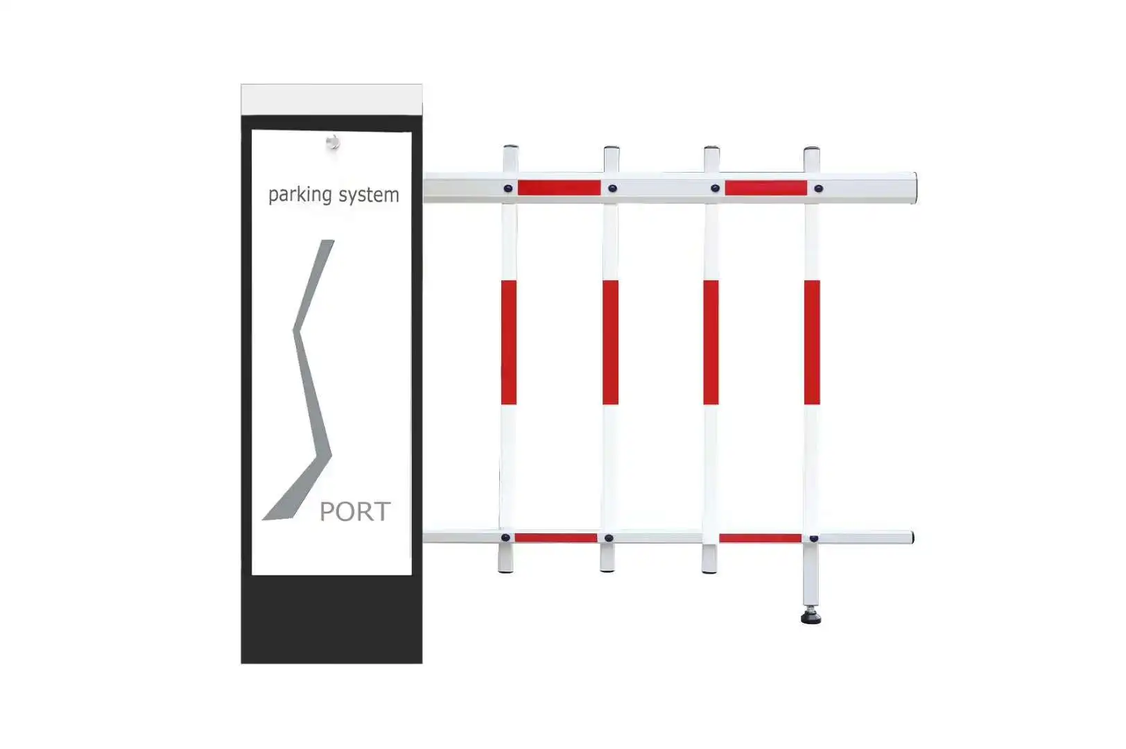 RFID and Barcode ticket vehicle road safety barrier gate for car parking system