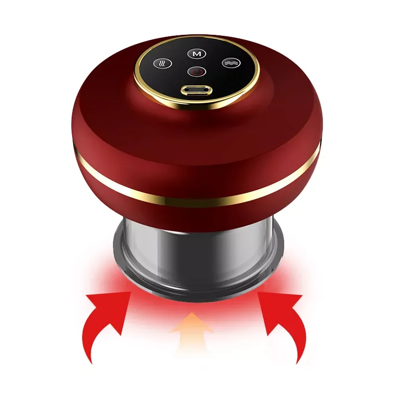 Hot Sell Chinese Electronic Cupping Electric Negative Pressure Gua Sha Scraping Cupping Device Massage Instrument