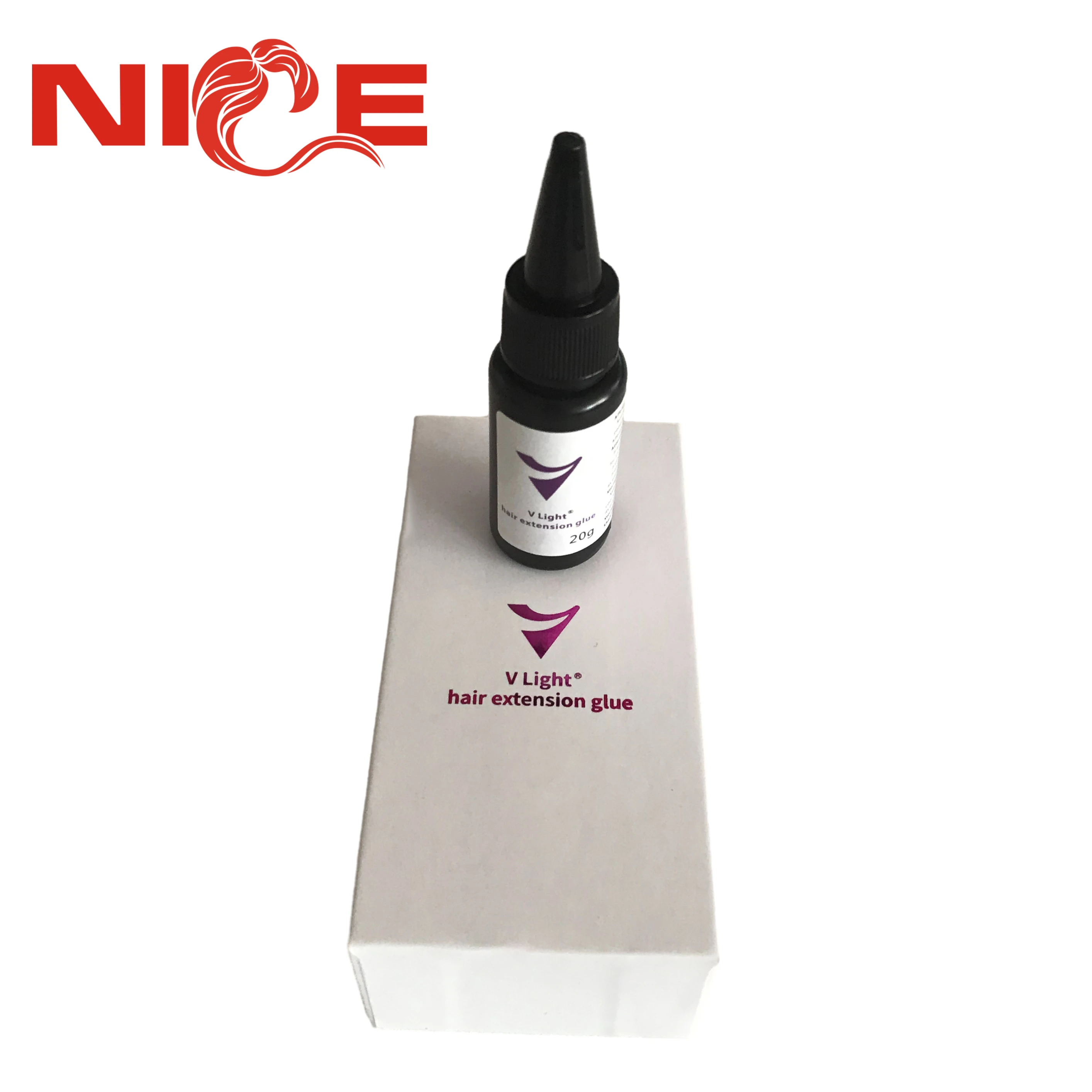 The best extension tools Special widely used in human hair extensions salon v light hair glue