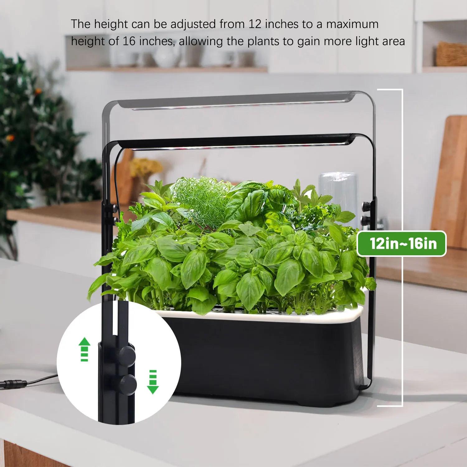 Indoor Soil Planting Planter Home Smart Desk Lamp Plant Grow Light Led Herb Garden Countertop Growing System Vegetable Grow Kit
