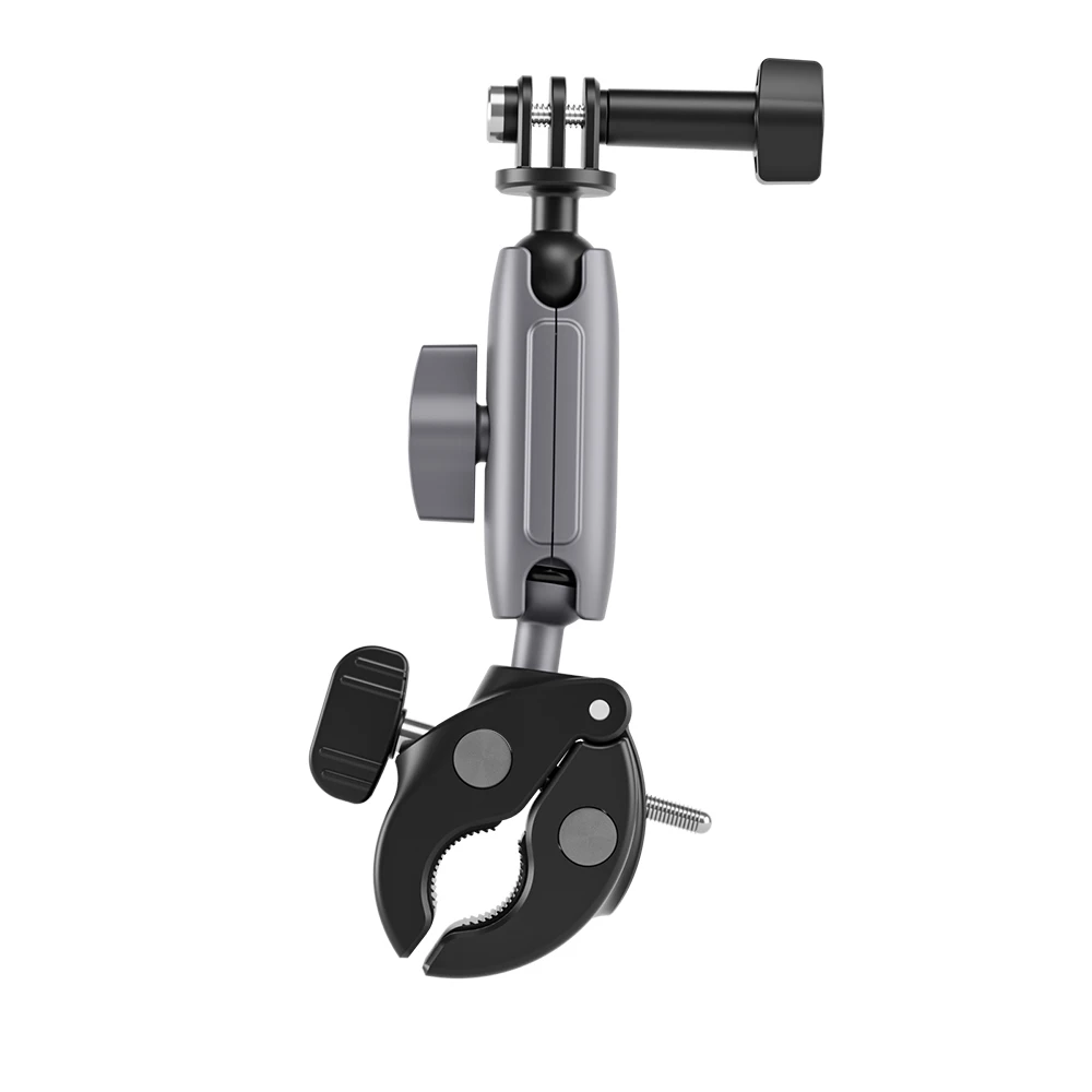 Telesin зажимное крепление с шаровой головкой с резьбой 1/4 для GoPro Hero 10 9 8 7 6 5 4, экшн-камеры DJI, ЖК-монитор