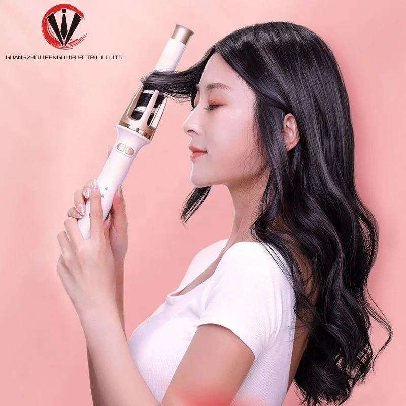 Customized wholesale ladies home styling anti-scalding curling iron