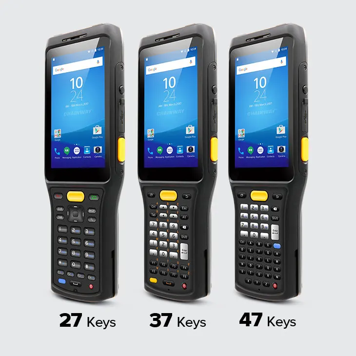 Сканер штрих-кода Chainway C61 2D QR-кода с WIFI 4G BT GPS NFC камерой Android 9 0