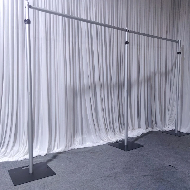 Wholesale Pipe And Drape Circular Pipe And Drape Background Stand Telescopic Pipe And Drape For Wedding