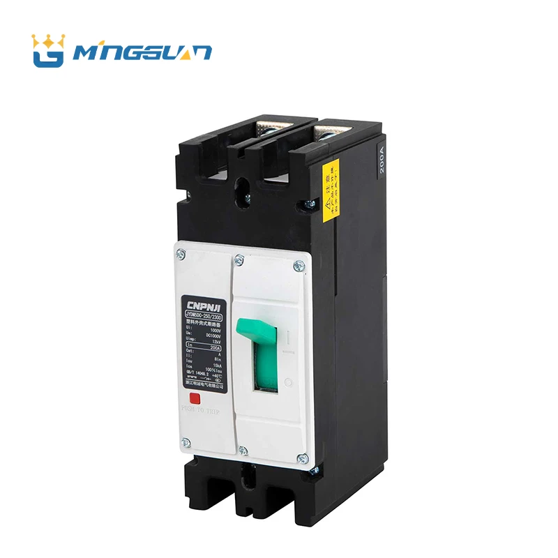 DC MCCB формованный корпус выключатель 1000V/1500/ 400a mccb серии