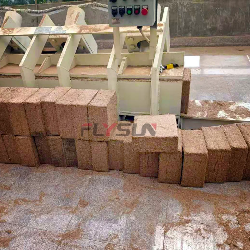 fully automatic cocopeat block coco peat block coco peat making machine
