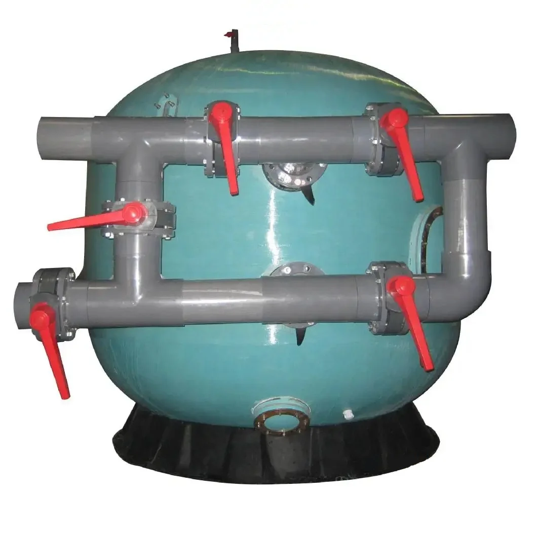 side-mount valve sand filter